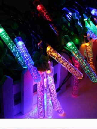 Купить LED solar garden lights holiday decoration string lights outdoor waterproof solar copper wire string lights 10061