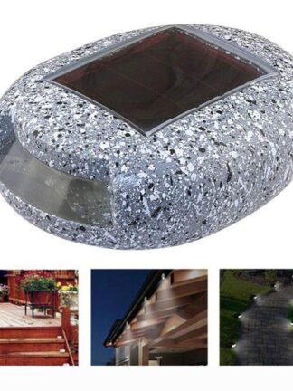 Купить BRELONG solar amorphous silicon stone lamp LED lawn light corridor decorative lighting 1 pc