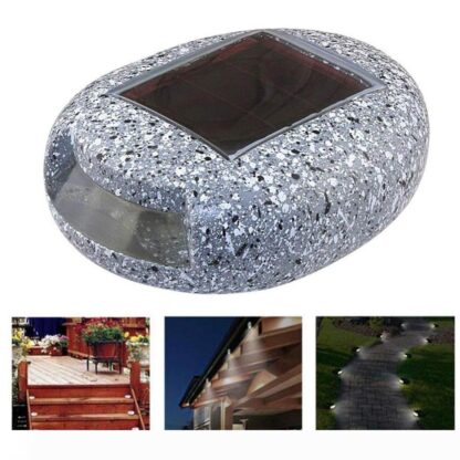 Купить BRELONG solar amorphous silicon stone lamp LED lawn light corridor decorative lighting 1 pc