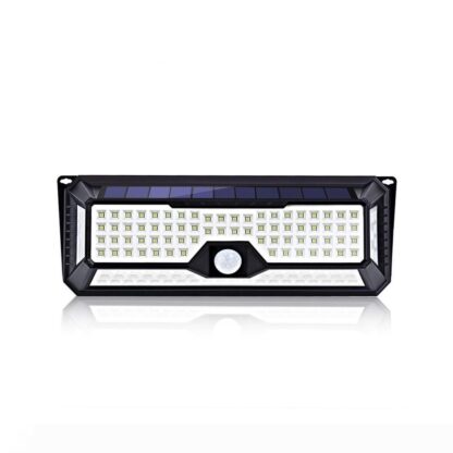 Купить BRELONG Solar Outdoor 136LEDs Wall Light Infrared Body Sensor Light IP44 Waterproof for Courtyard Garden Community