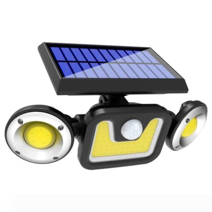 Купить LED Solar Light Outdoor Solar Lamp Powered Sunlight 3 Modes PIR Motion Sensor for Garden Decoration Wall Lamp Street 10005