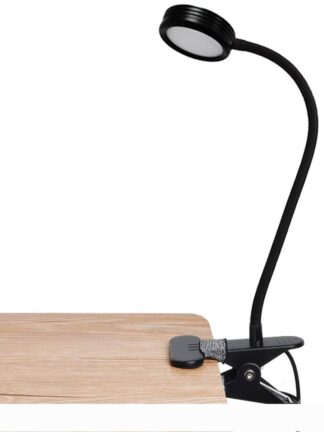 Купить BRELONG 1 pc LED Eye Clip Clip Desk Lamp Reading Fill Light Third-level Dimming USB Powered