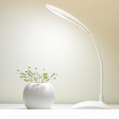 Купить BRELONG led table lamp dimmable desktop decoration lamp 1200mAh rechargeable student reading lamp White 1 pc