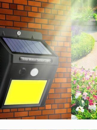 Купить Rechargeable Solar Light 20 25 30 48 LED Waterproof PIR Motion Sensor Security Solar Lamp Outdoor Emergency Wall Light