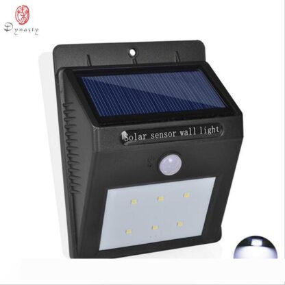 Купить Dynasty Solar LED Outdoor Wall Lights Waterproof Decoration Wall Lamp IP65 Ultra Bright Security Garden Porch Backyard Corridors Free Ship