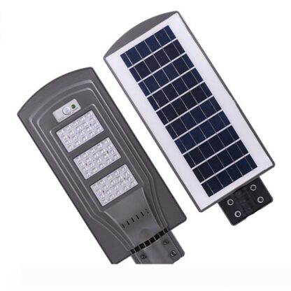 Купить 20W 40W 60W LED Solar Street Light Outdoor Waterproof IP65 PIR Sensor Smart light Garden Street Pathway Lamp