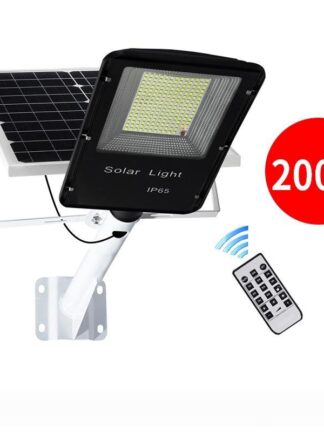 Купить Umlight1688 200W 300LED Solar Light Lamps Waterproof Solar powered Outdoor Solar Street Wall Light Garden Lamp Remote Controller