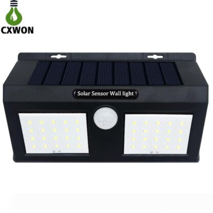 Купить Smart Sensor and Solar Power 20 LED Wall light PIR Motion Sensor Outdoor Security Lamp Waterproof Garden Wall Lamp Landscape lights