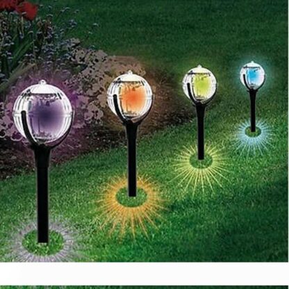 Купить LED Solar Lights Led Lawn Light colourfull Garden Outdoor Sun Light Corridor Lamp Outdoor Garden Party Lamp Solar Powered Colored Solar Lamp