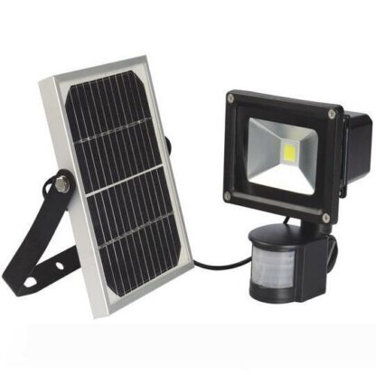 Купить Solar LED Flood Light Street lamp Cool White Motion Sensor Security Outdoor Solar Spotlight Fixture 10W 20W 30W 50W