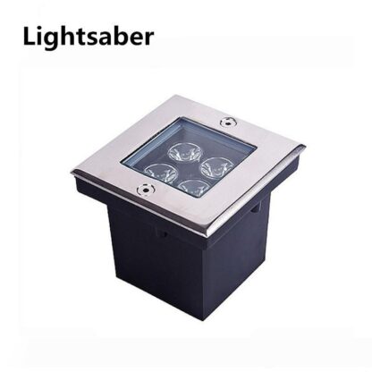 Купить 1W 4W 5W LED Outdoor Garden Underground Square Buried Light Flood Lamp Waterproof AC85-265V bar stage garden floor outdoor lighting