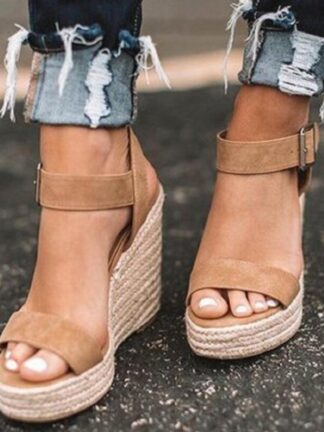 Купить 2021 Women Sandals Female Flats Pointed Toe Hollow Back Strap Elastic Band Black Apricot Mesh Elegant Beach Ladies Shoes