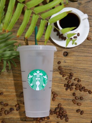 Купить Starbucks 24oz/710ml Plastic Tumbler Reusable Clear Drinking Flat Bottom Cup Pillar Shape Lid Straw Mugs Bardian 50pcs Free DHL 1
