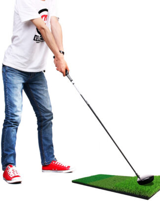 Купить Golf Hitting 3in1 Collapsible Turf Grass Chipping Mat Launch Pad for Backyard Practice Putting Training Aids Indoor Outdoor