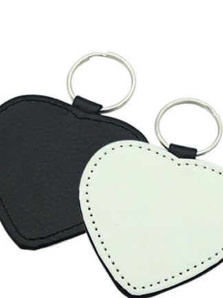 Купить 10pcs Keychain sublimation Blank PU pendants Accessories Tassel Key Ring Bag Parts