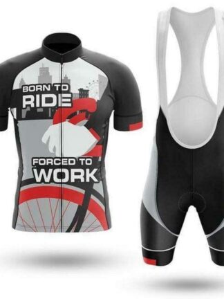 Купить 2021 Retro Classic "Born To Ride" Summer Cycling Jersey & Bib Short Set Anti UV