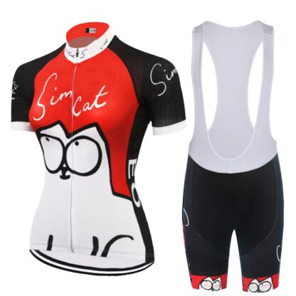 Купить 2021 Women's Cycling Summer Jersey Suit and Bib Set Or Long Sleeve Top