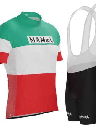 Купить 2021 New Retro Men's Summer Cycling Jersey And Bib Shorts Kit Bike Top