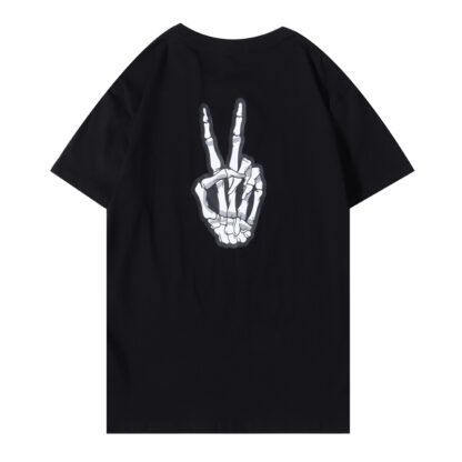 Купить Summer Men T Shirts Fashion Casual Hip-Hop Patterns Print Tees Shirt Short Sleeve Tops