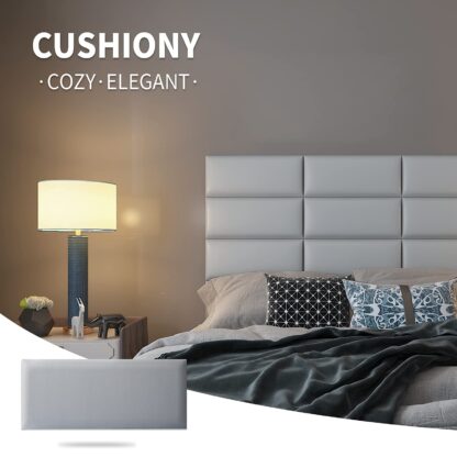 Купить Art3d 4PCS Peel and Sticker Headboard for Full & Queen in White