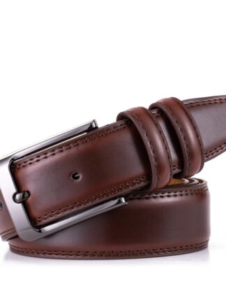 Купить Leather needle buckle men's leisure leather youth trouser belt