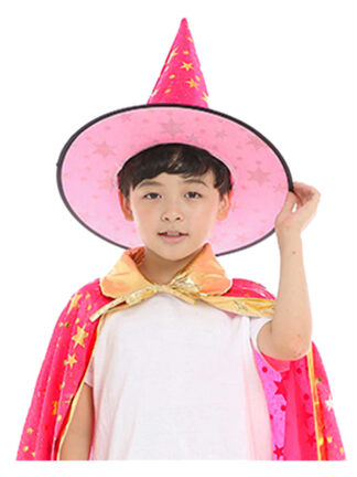 Купить New Fashion Halloween Costume Witch Hat Dance Party Performance Props Magic Cap Pointed Hat Fashion Peaked Cap Halloween Party Supplies