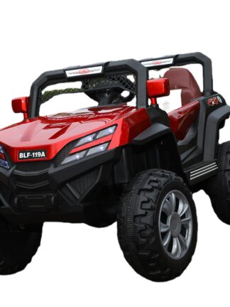 Купить Kids Electric Cars Four-wheel Drive 0-6 Years Old Children RC Riding Toy Off-road Vehicle 12V Electric Car for Kids Ride on