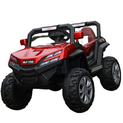 Купить Kids Electric Cars Four-wheel Drive 0-6 Years Old Children RC Riding Toy Off-road Vehicle 12V Electric Car for Kids Ride on