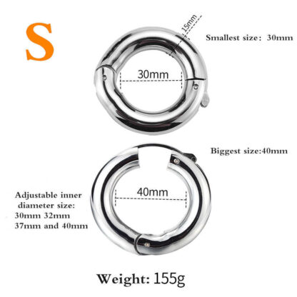 Купить 2022 adultshop New Metal Adjustable Glans Ring