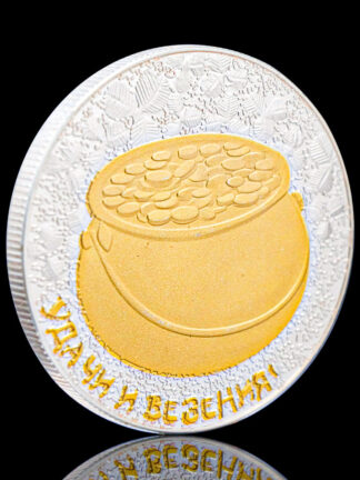 Купить 50pcs Non Magnetic Horseshoe Footprint Purse Treasure Silver Souvenirs Coin Gift Collectible Coins Challenge