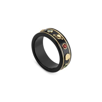 Купить Unisex Ring for Man Woman Bee Rings Designer Jewelry Gift Black White Ceramic Ring Fashion Accessories