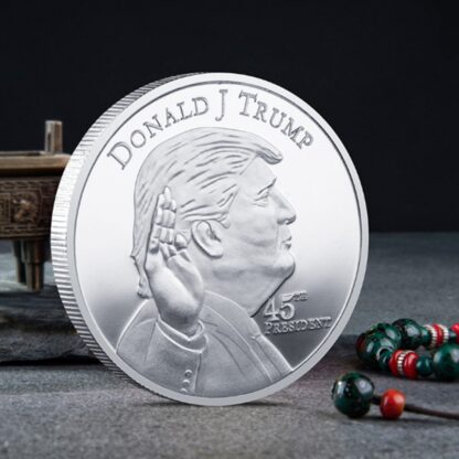 Купить Non Magnetic Crafts 45th President Of The United States Make Liberals Cry Again Donald Trump Silver Plated Souvenir Coin