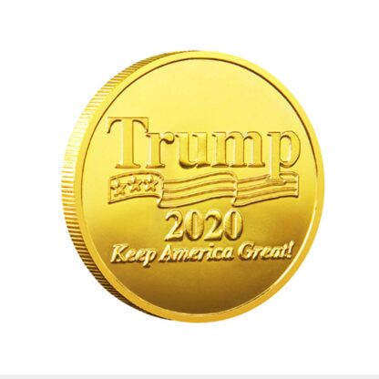 Купить 50pcs Non Magnetic Donald Trump President Historical Craft Badge American Keep USA Great Gold Plated Souvenir Coin