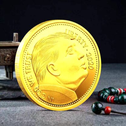 Купить Non Magnetic Donald Trump Craft In God We Trust Liberty Make American Great Again Gold Plated Souvenir Coin