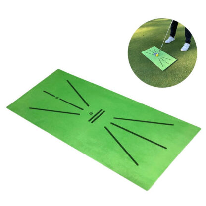 Купить Rubber Flannel Golf Practice Hitting Equipment Outdoor Accessories Tools Training Fairway Mat For Swing Detection Batting Aid Game Gift Indoor