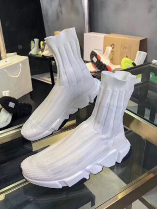 Купить Alexander 2021 Top Quality Speed Trainer Casual Shoes Fashion Men Women Socks Triple Black White Royal Prune Lighting Comfortable Sports Sneakers
