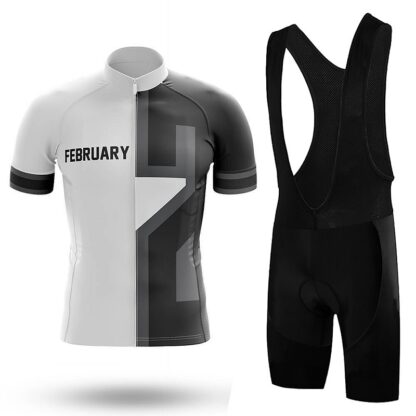 Купить 2021 Men's Short Sleeve Cycling Jersey with Bib Shorts Summer Spandex Black+White Patchwork