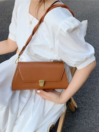 Купить New 2021 fashion urban women's bag simple style small fresh braided one shoulder handbag