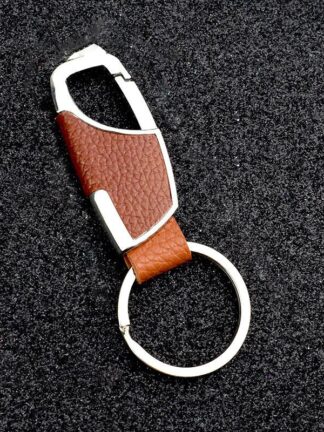 Купить Keychains Exquisite Metal Leather Car Keychain For 1 2 3 4 5 6 7 Serie X1 X3 X4 X5 X6 E60 E90 F07 F09 F10 F15 F30