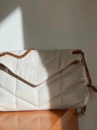 Купить LOULOU Letters Handbags Classic Women Messenger Shoulder Bag Soft Gold Silver Chain Totes Designer Bags