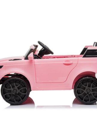 Купить Children's Electric Car 12V Dual Drive Kids Ride On Car 2.4GHZ Remote Control LED Lights Pink USA Warehouse Fast Shipping