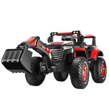 Купить Children's Excavator Oversized Engineering Vehicle Jeep Truck Truck Boy Toy Car Remote Control Can Sit And Ride Excavator