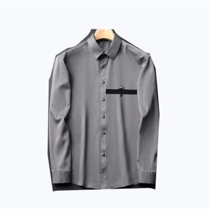 Купить 2021 Luxurys Designers Men's Business Casuals shirt men long sleeve striped slim fit masculina wine social male T-shirts fashion checked M-3XL#77