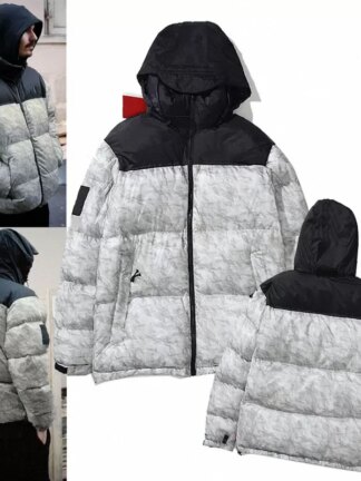 Купить 22SS Down Jacket Men Women Padded Coats Warm Luxury Designer High Quality Hooded Coat Bread Jackets
