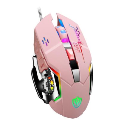 Купить Mice USB Wired Mouse Viper M11 Gaming Electronic Sports RGB Streamer Horse Running Luminous Computer Laptop Desktop Mouse