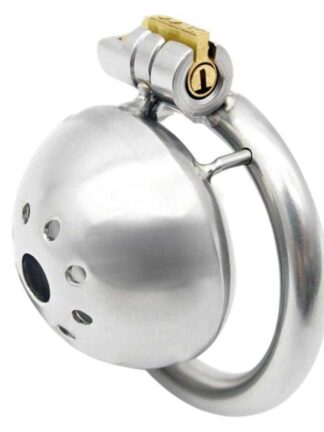 Купить THE 13TH METAL CHASTITY DEVICE 0.98 INCH LONG Stainless Steel Cage 210824