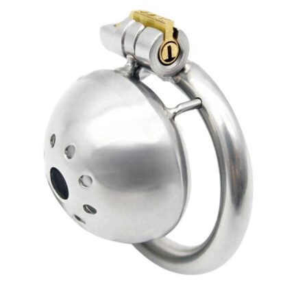 Купить THE 13TH METAL CHASTITY DEVICE 0.98 INCH LONG Stainless Steel Cage 210824