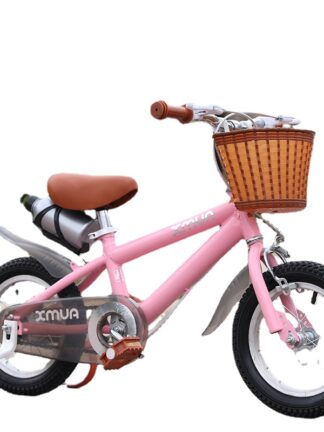 Купить IN STOCK New Fashion Design Children's Bike 3 to 10 Years Old Boys Girls Stroller 12 14 16 18 Inch British Retro Bike