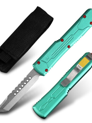 Купить OEM Automatic Knives OTF Double Action D2 Steel Blade MT Military Tactical Combat Knife Pocket Survival Folding EDC Multipurpose Outdoor Camping Hunting Tool