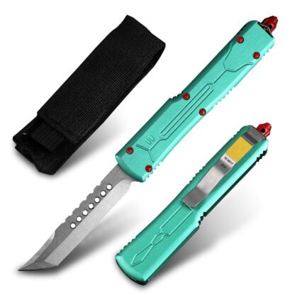 Купить OEM Automatic Knives OTF Double Action D2 Steel Blade MT Military Tactical Combat Knife Pocket Survival Folding EDC Multipurpose Outdoor Camping Hunting Tool